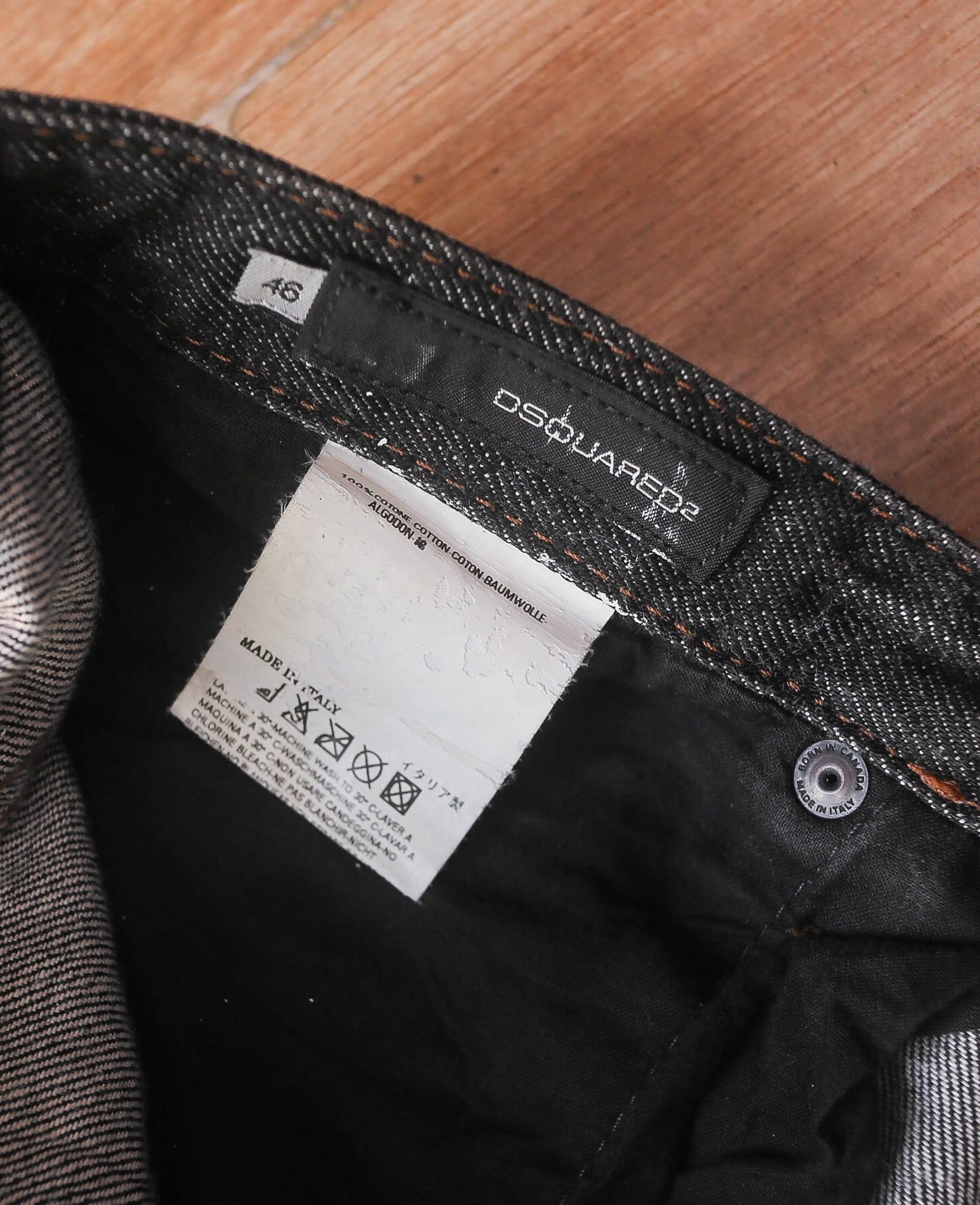  05.10.24 - VTG LOW WAIST DENIM PANTS - DSQUARED2 