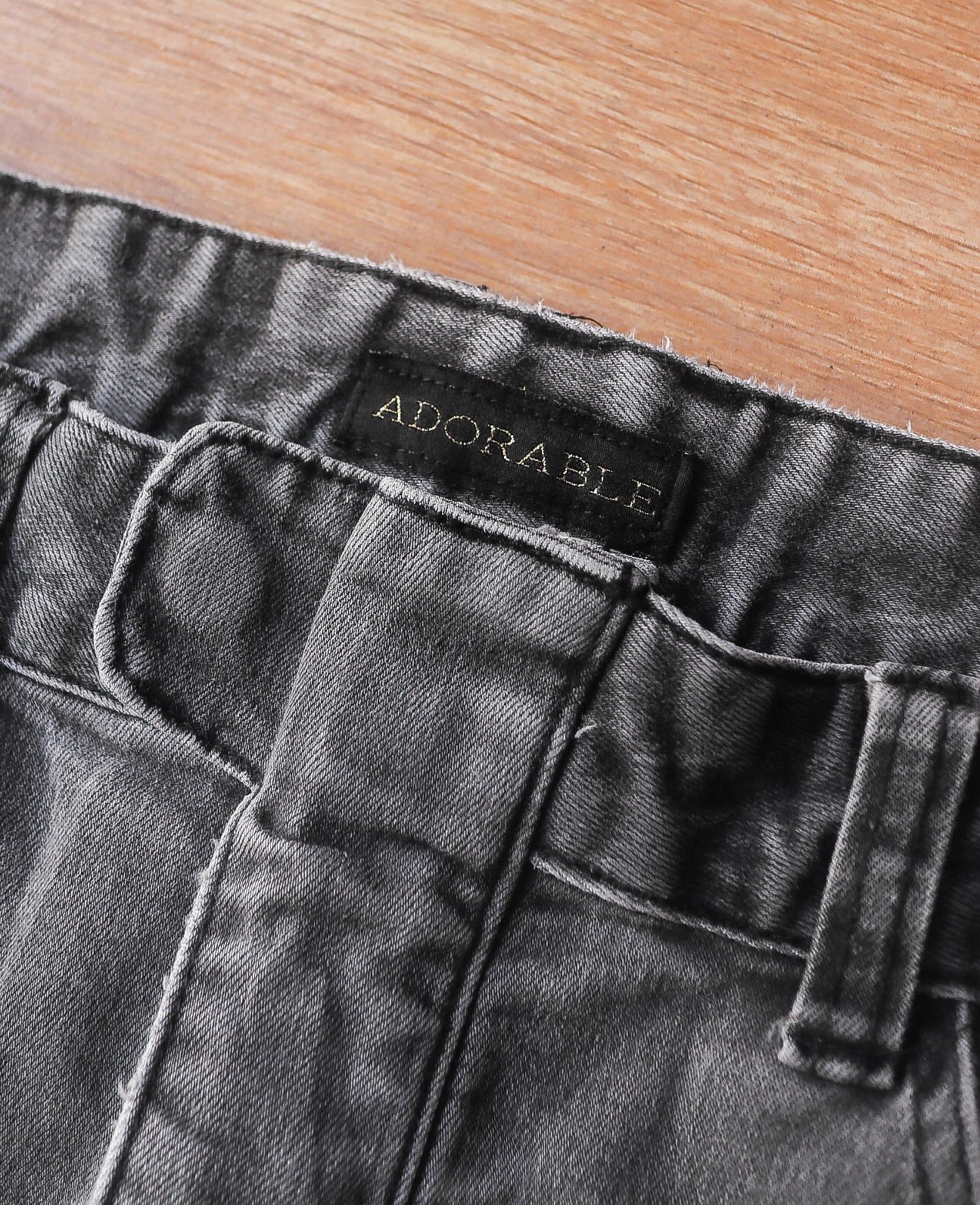  05.10.24 - VTG DENIM BIKER PANTS - ADORABLE 