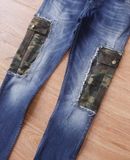  05.10.24 - VTG SKINNY DENIM CARGO PANTS - ZARA MAN 