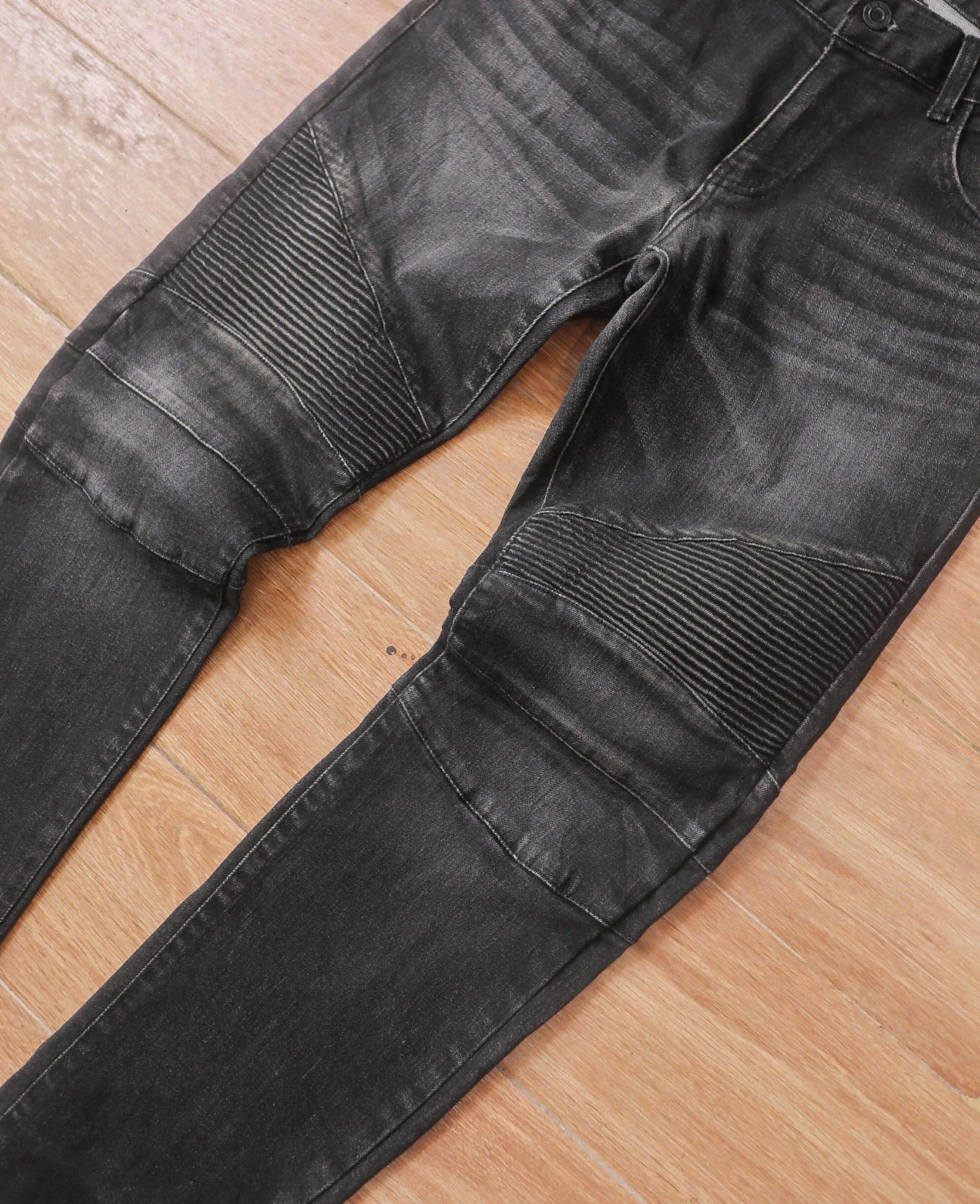  05.22.24 - VTG BIKER DENIM PANTS - SIEG FAHRENHEIT 
