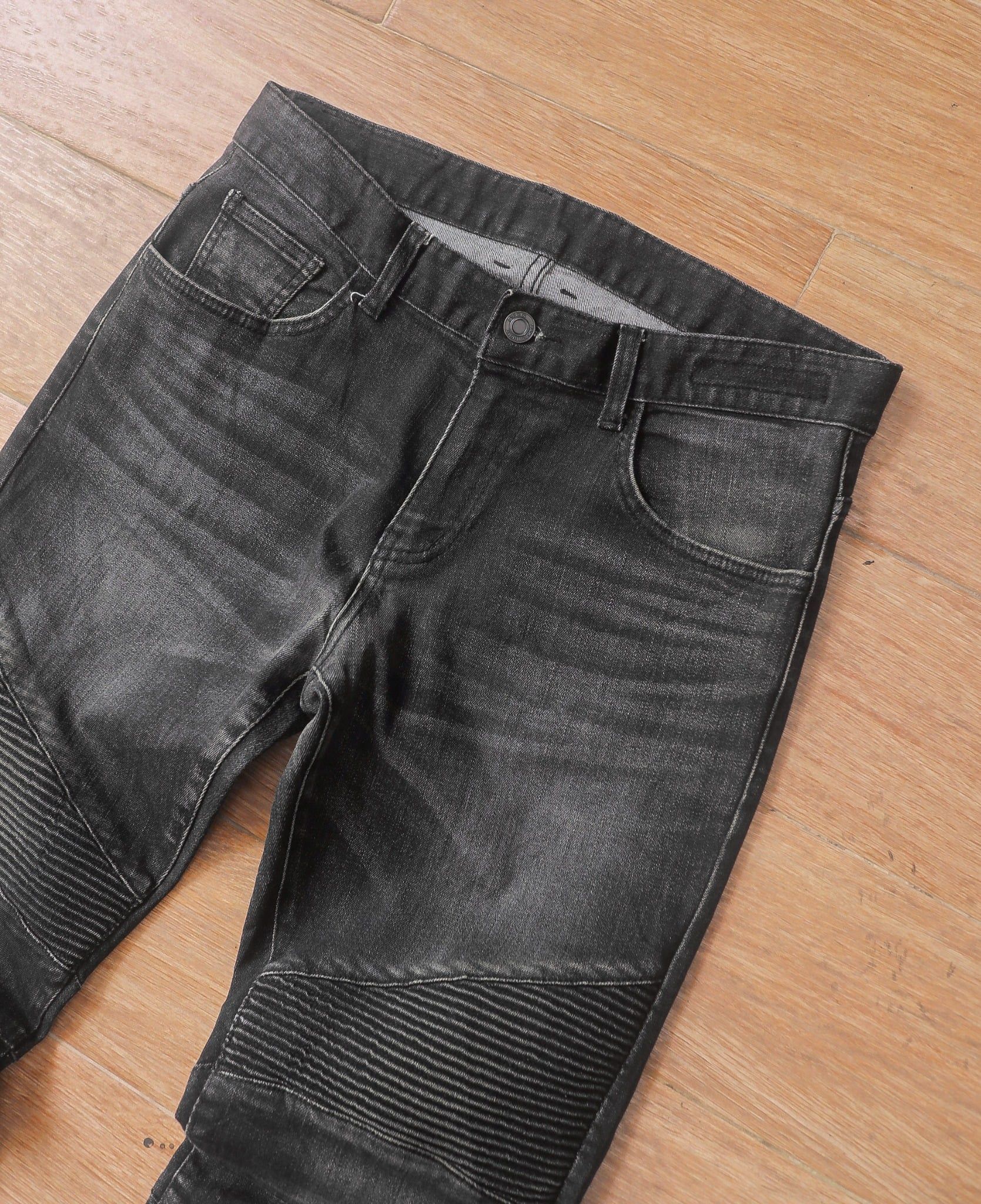  05.22.24 - VTG BIKER DENIM PANTS - SIEG FAHRENHEIT 