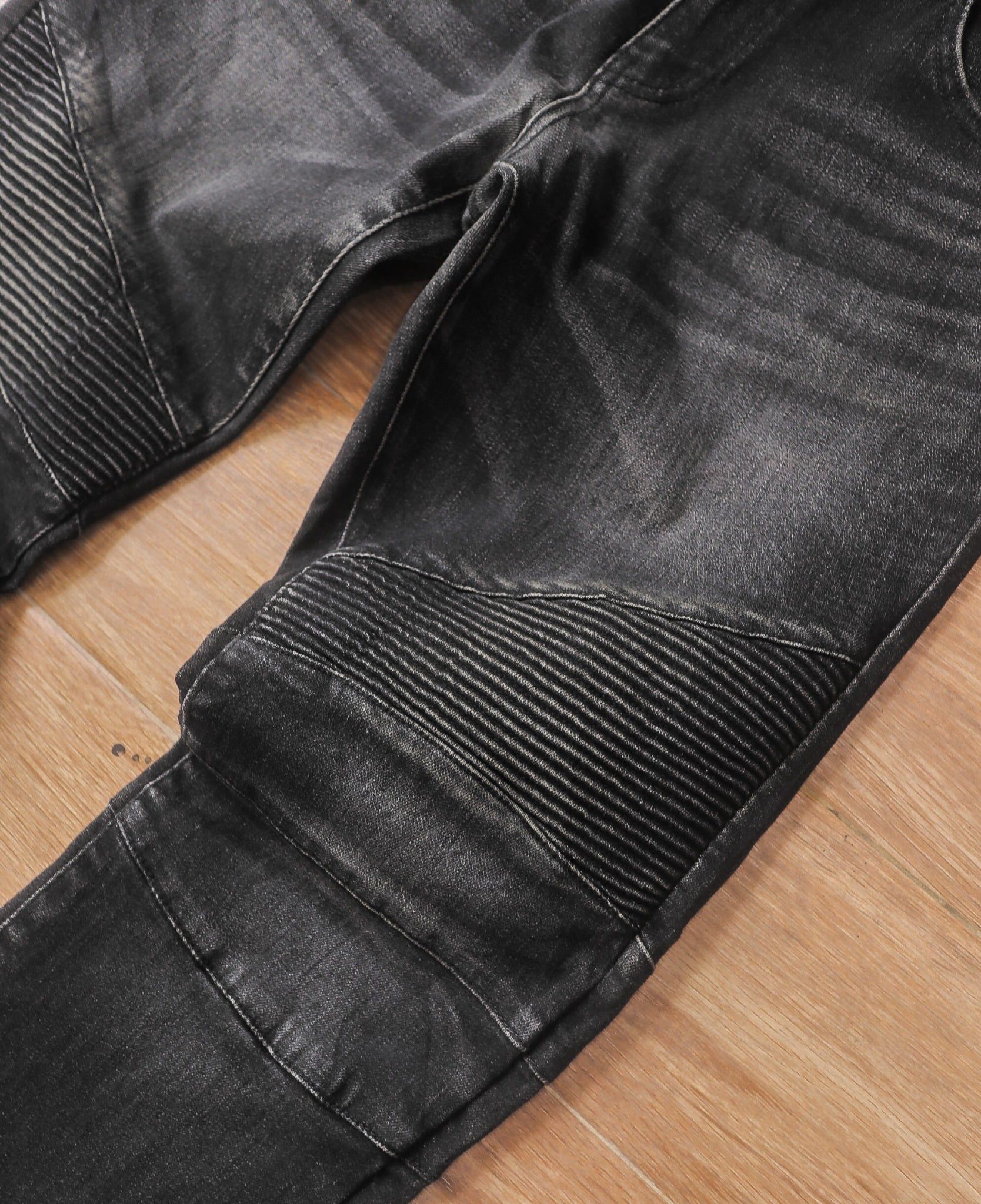  05.22.24 - VTG BIKER DENIM PANTS - SIEG FAHRENHEIT 