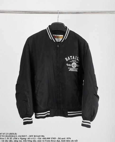  07.07.23 - VTG BASEBALL JACKET - OFF ROAD 90s 