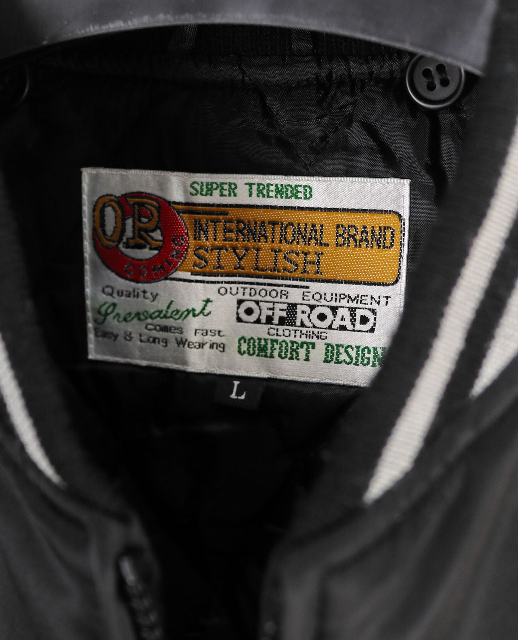  07.07.23 - VTG BASEBALL JACKET - OFF ROAD 90s 