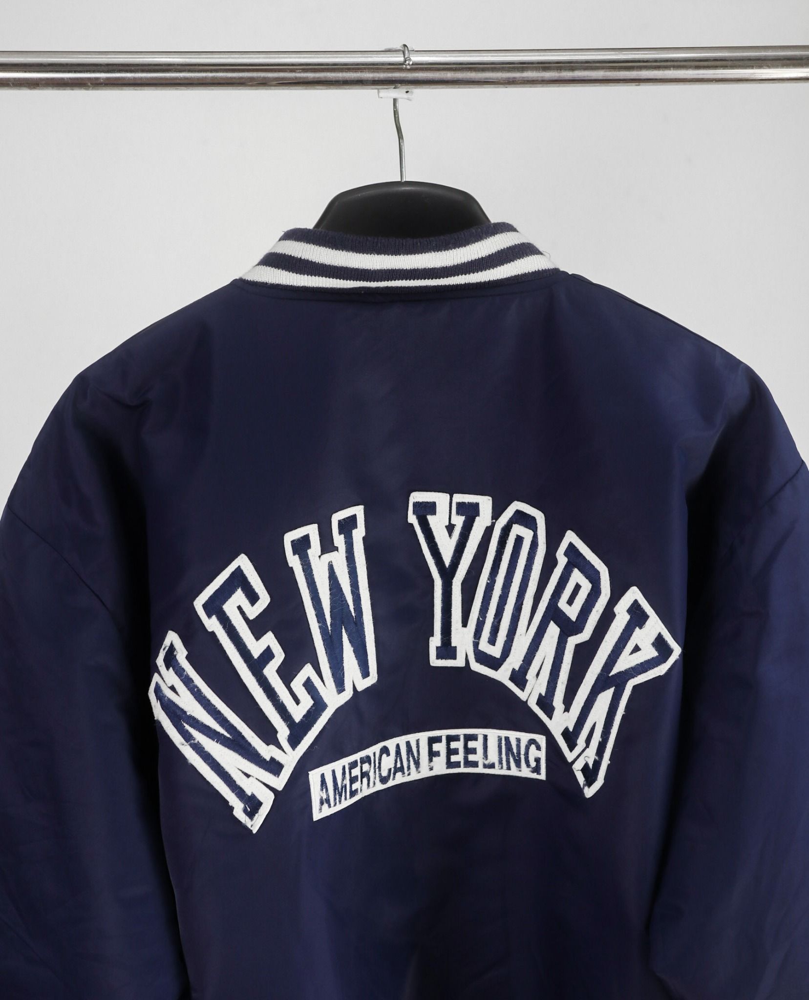  07.07.23 - VTG BASEBALL JACKET - AMERICAN FEEING 90s 
