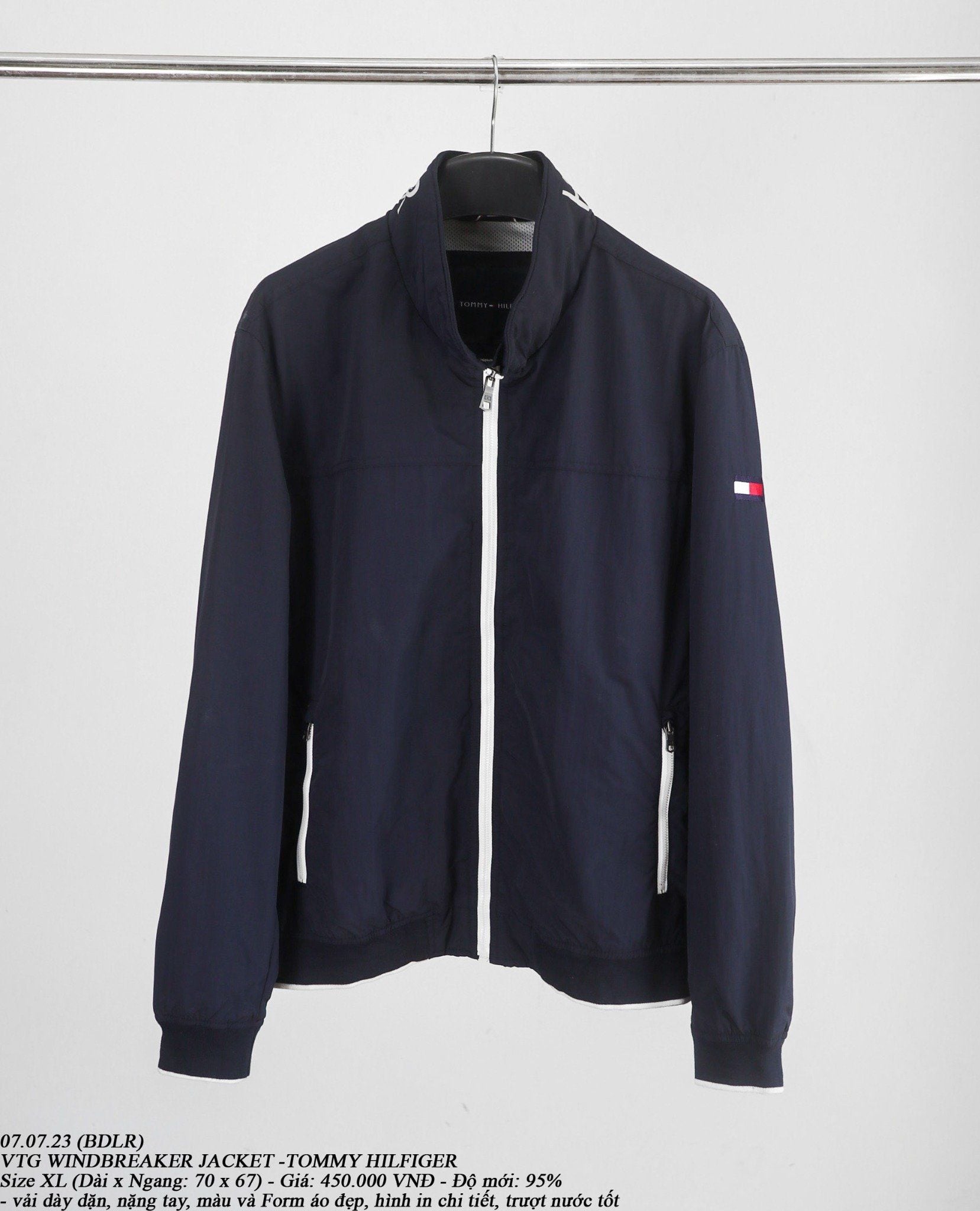  07.07.23 - VTG WINDBREAKER JACKET - TOMMY HILFIGER 