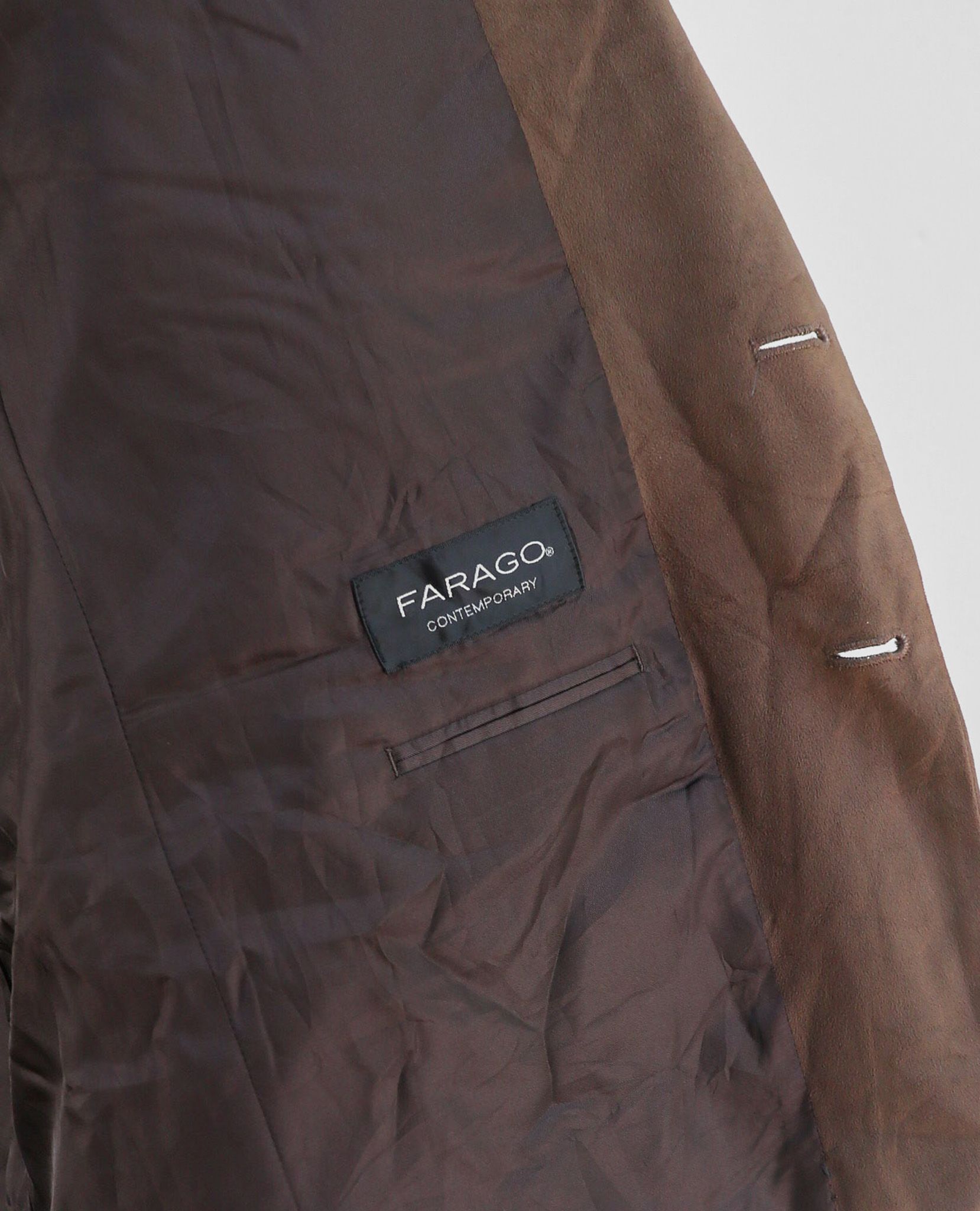  07.08.23 - VTG SUEDE BLAZER JACKET - FARAGO 