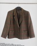  07.08.23 - VTG WOOL BLAZER JACKET - LOBJIE 