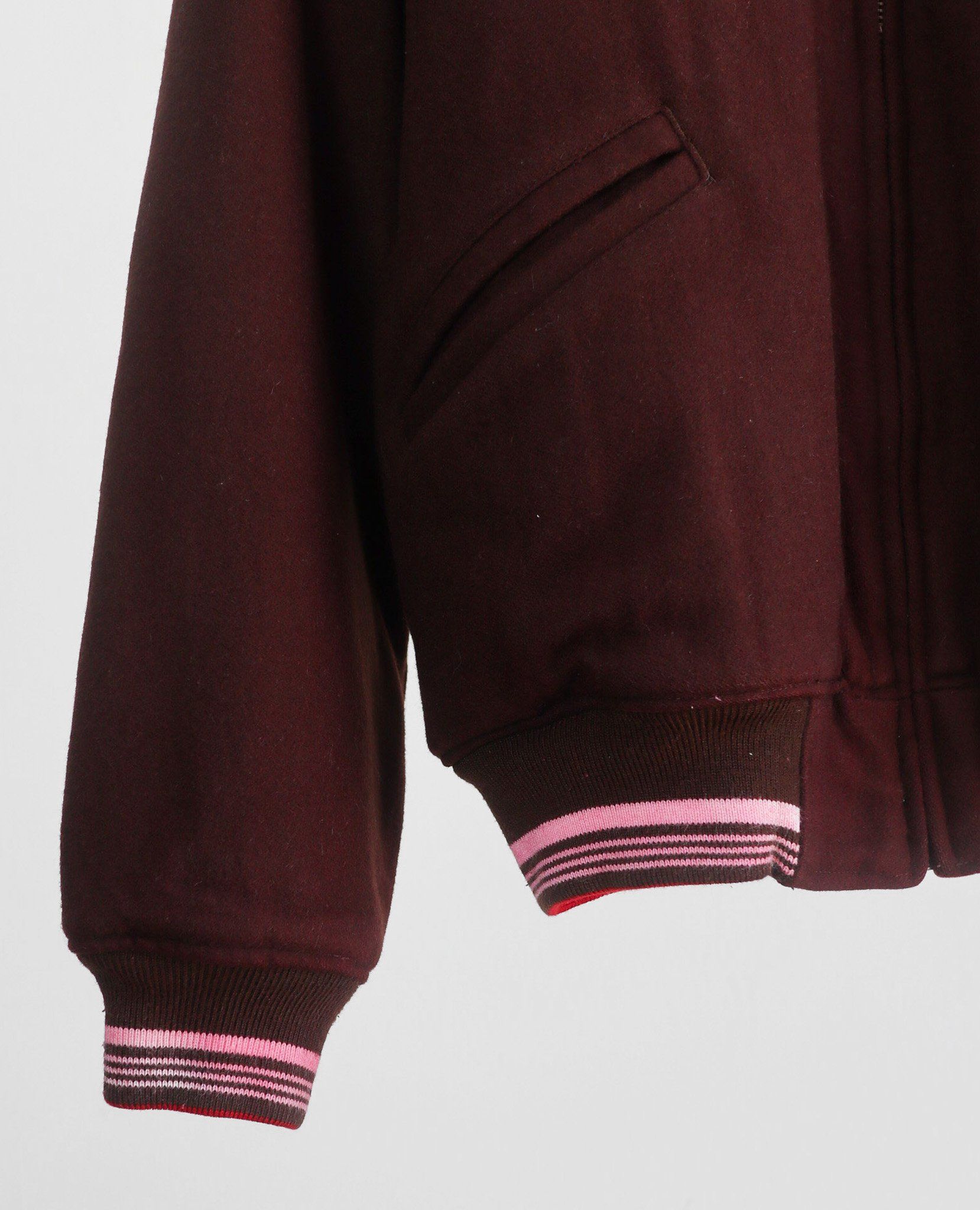  07.10.23 - VTG REVERSIBLE WOOL VARSITY JACKET - POSHBOY 90s 