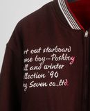  07.10.23 - VTG REVERSIBLE WOOL VARSITY JACKET - POSHBOY 90s 