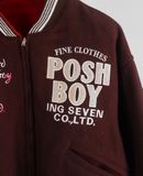  07.10.23 - VTG REVERSIBLE WOOL VARSITY JACKET - POSHBOY 90s 