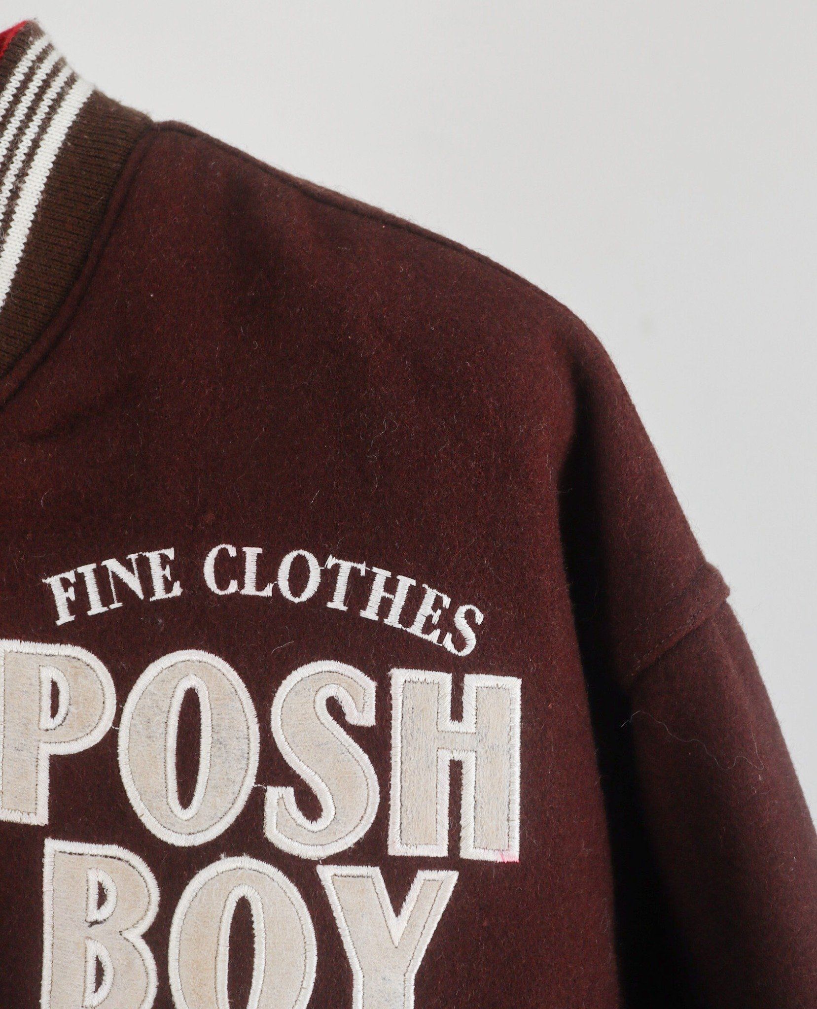  07.10.23 - VTG REVERSIBLE WOOL VARSITY JACKET - POSHBOY 90s 