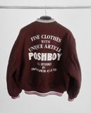  07.10.23 - VTG REVERSIBLE WOOL VARSITY JACKET - POSHBOY 90s 