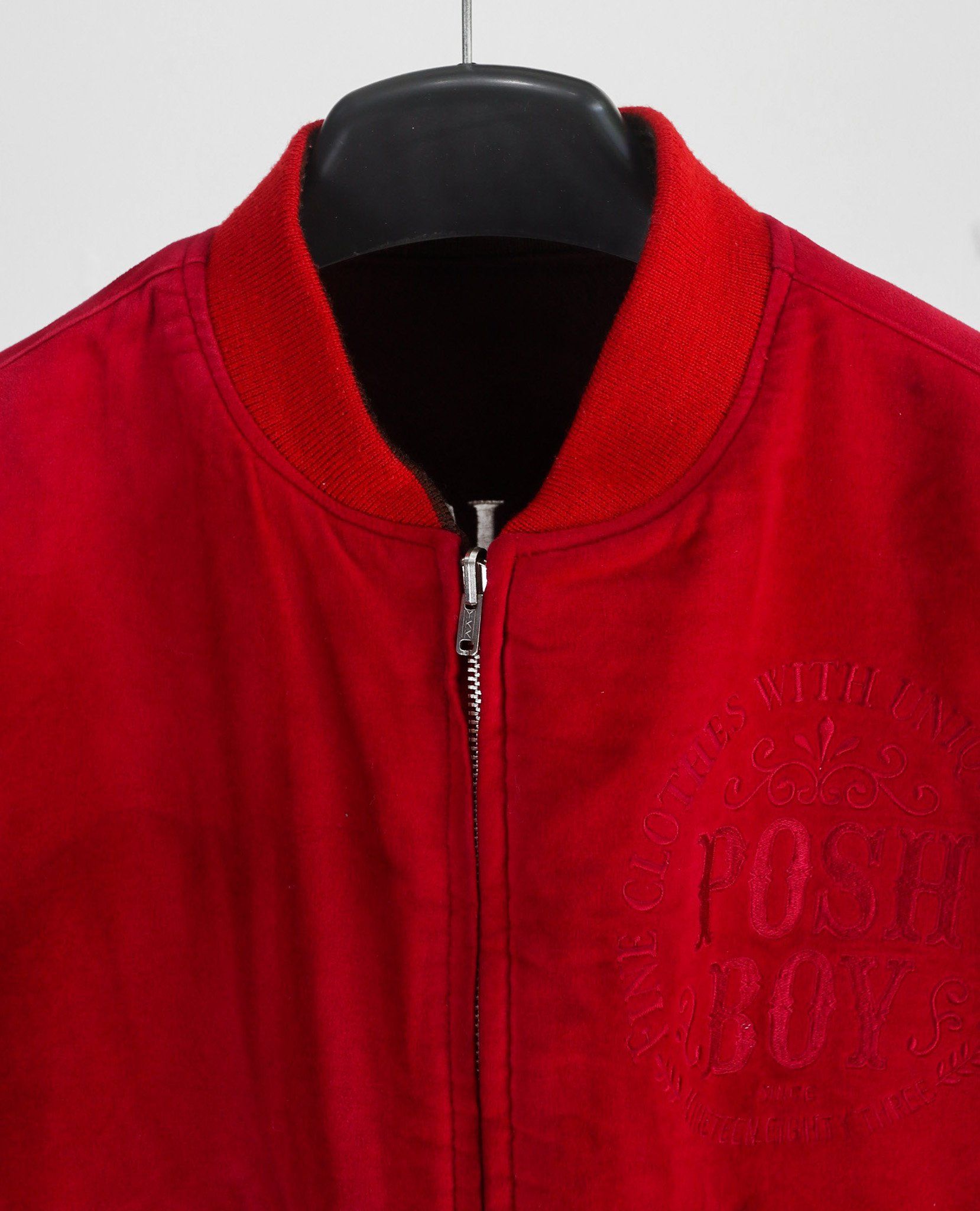  07.10.23 - VTG REVERSIBLE WOOL VARSITY JACKET - POSHBOY 90s 