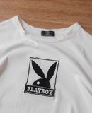  05.21.24 - VTG LONGSLEEVE SHIRT - PLAYBOY BUNNY 