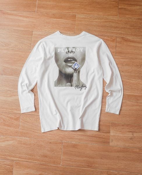  05.21.24 - VTG LONGSLEEVE SHIRT - PLAYBOY BUNNY 