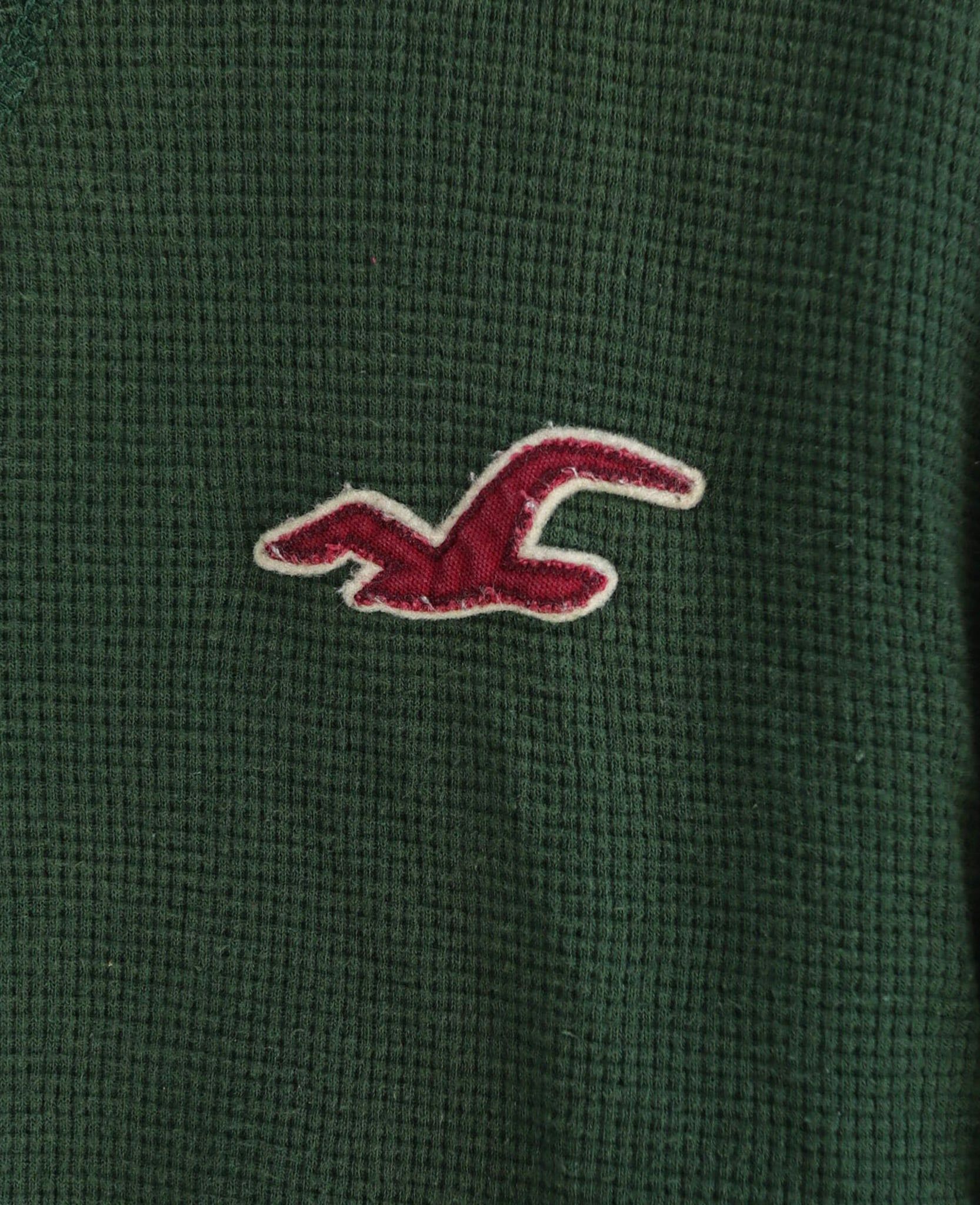  03.12.24 - VTG LONGSLEEVE WAFFLE SHIRT - HOLLISTER 