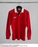  03.12.24 - VTG LONGSLEEVE POLO SHIRT - COTTON TRADERS 