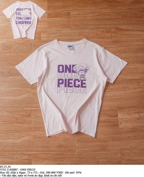  05.21.24 - VTG T-SHIRT - ONE PIECE 