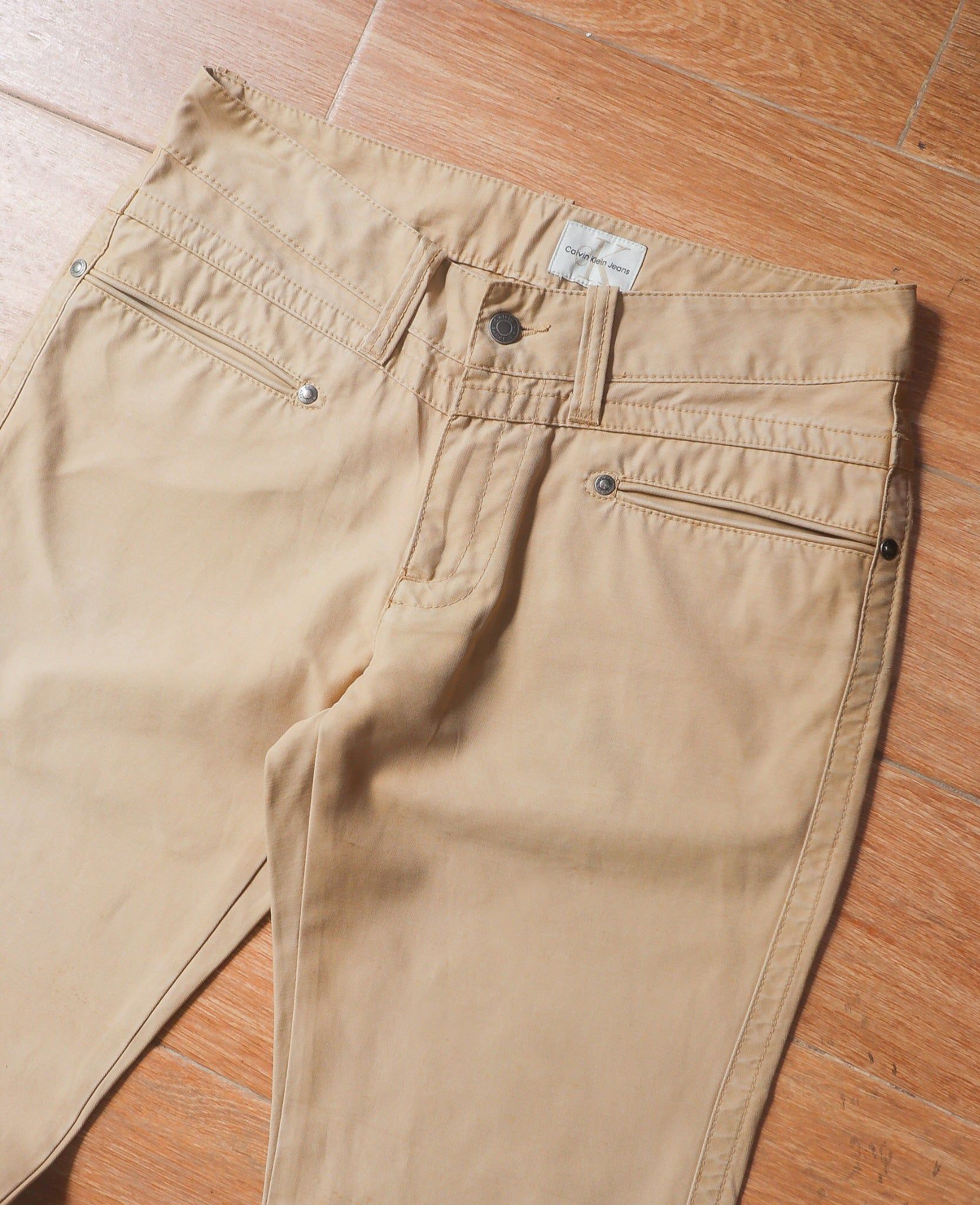  05.22.24 - VTG TWILL WIDE FIT PANTS - CALVIN KLEIN JEANS 
