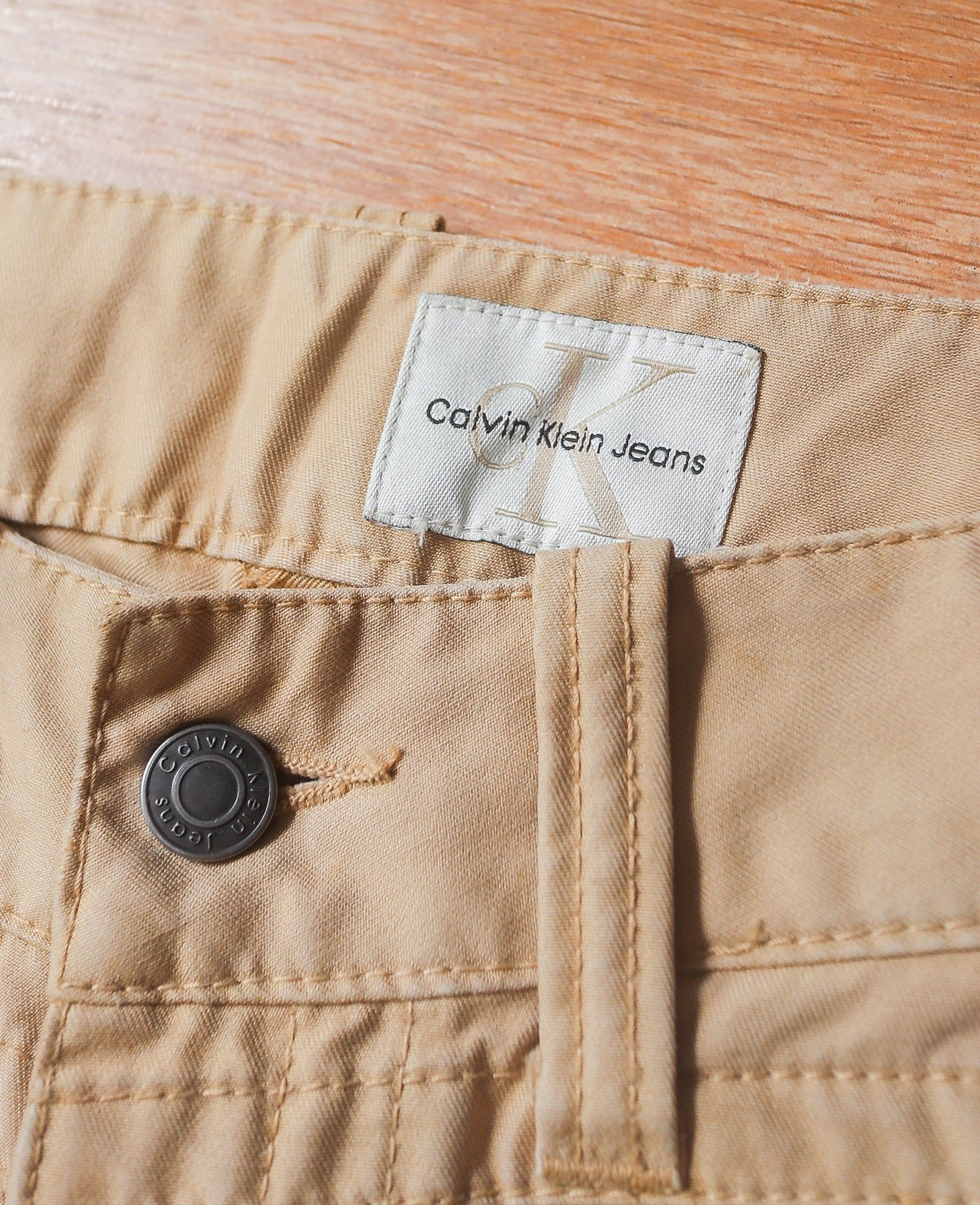  05.22.24 - VTG TWILL WIDE FIT PANTS - CALVIN KLEIN JEANS 