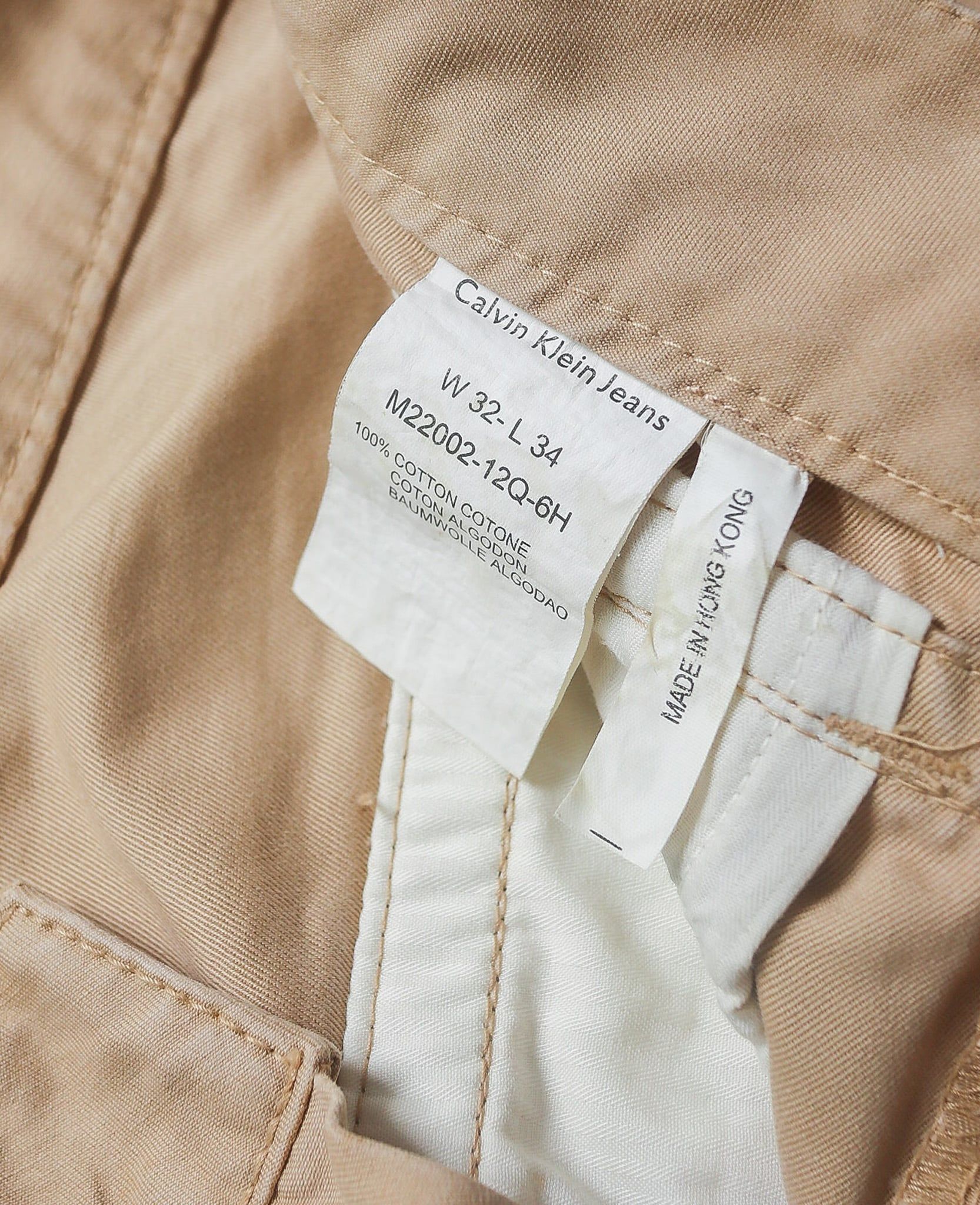  05.22.24 - VTG TWILL WIDE FIT PANTS - CALVIN KLEIN JEANS 