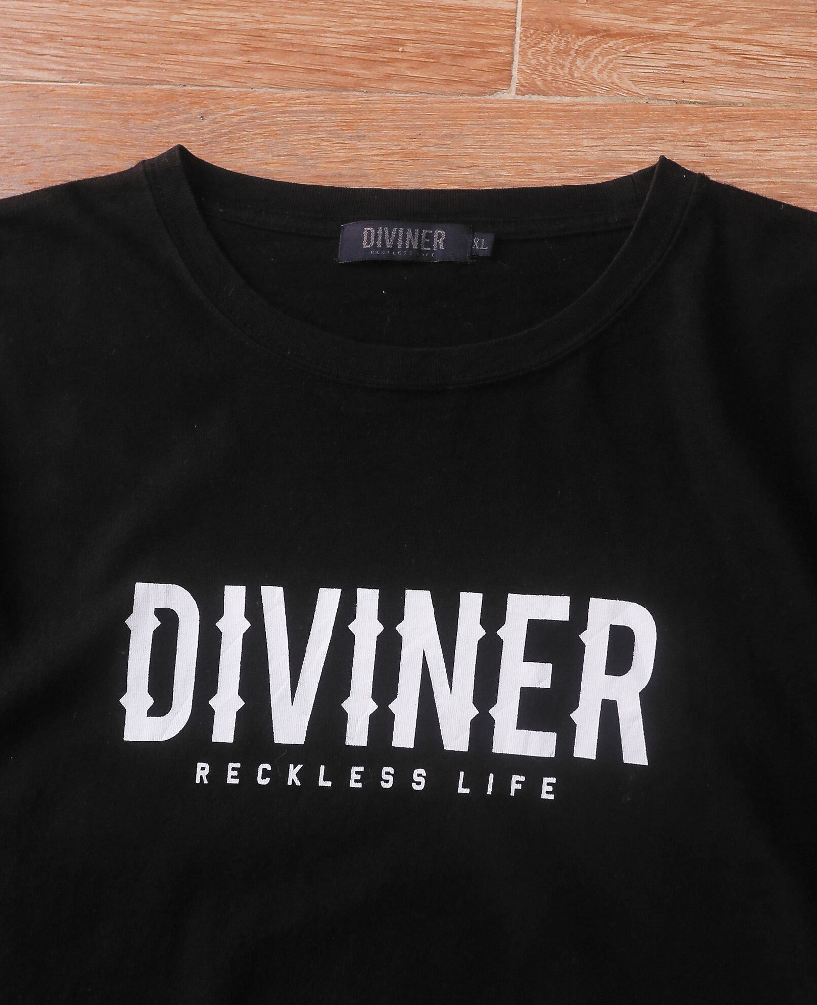  05.28.24 - VTG LONGSLEEVE SHIRT - DIVINER RECKLESS LIFE 