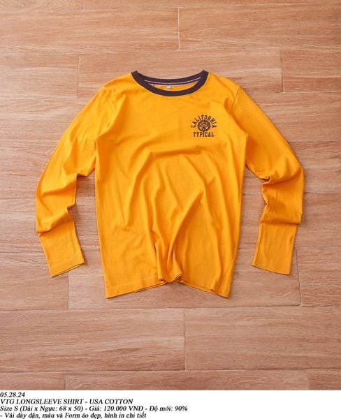  05.28.24 - VTG LONGSLEEVE SHIRT - USA COTTON 