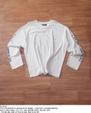  05.28.24 - VTG OVERSIZED LONGSLEEVE SHIRT - I AM NOT HUMAN BEING 