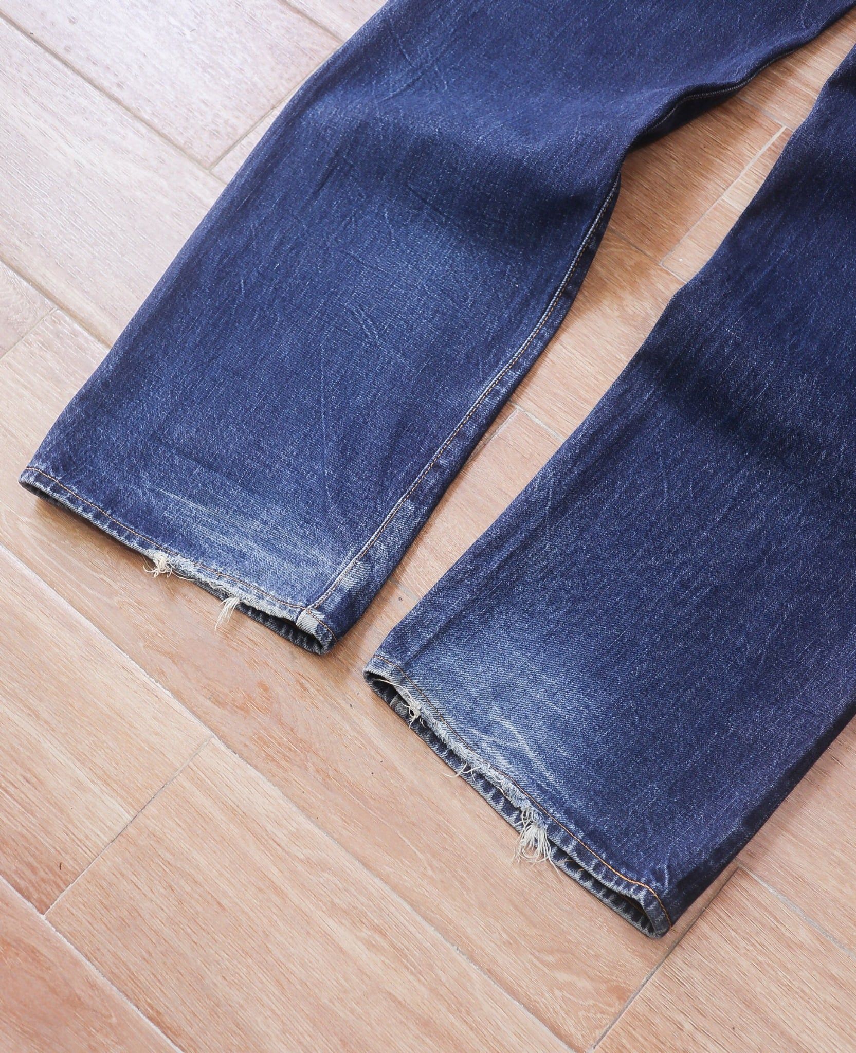  05.29.24 - VTG BAGGY SELVEDGE DENIM PANTS - RMC RED MONKEY COMPANY JAPAN 