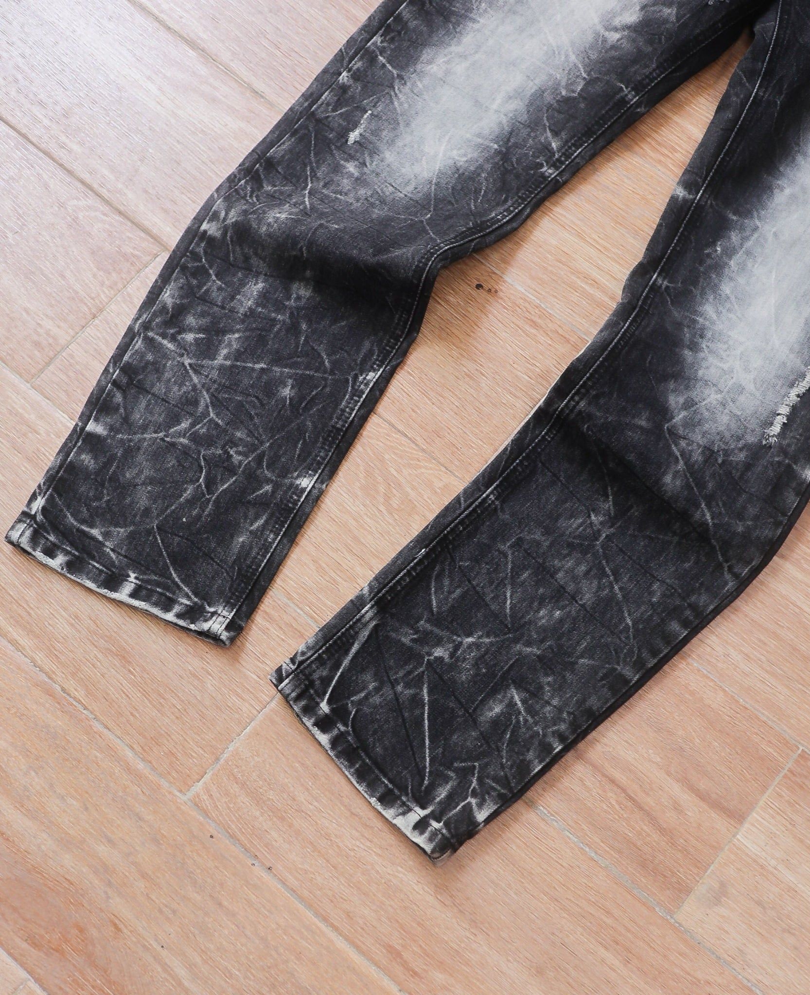  05.29.24 - VTG PUNK SLIM DENIM PANTS - THE POM ELO JEANS 