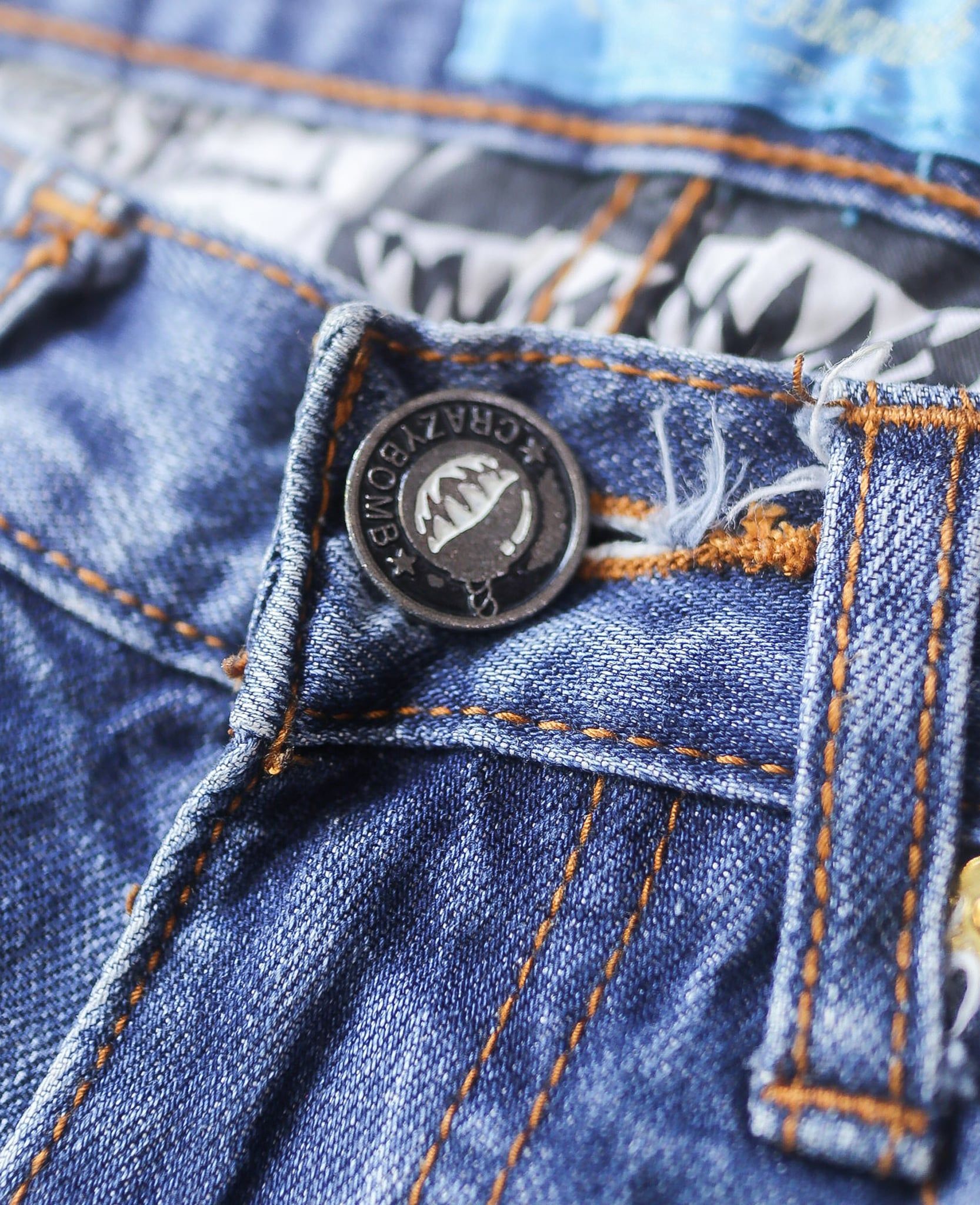  05.29.24 - VTG RELAXED FIT DENIM PANTS - CRAZY BOMB 