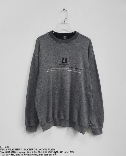  01.16.24 - VTG SWEATSHIRT - MICHIKO LONDON JEANS 