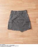  06.11.24 - VTG DENIM SKIRT SHORT - BACK NUMBER 