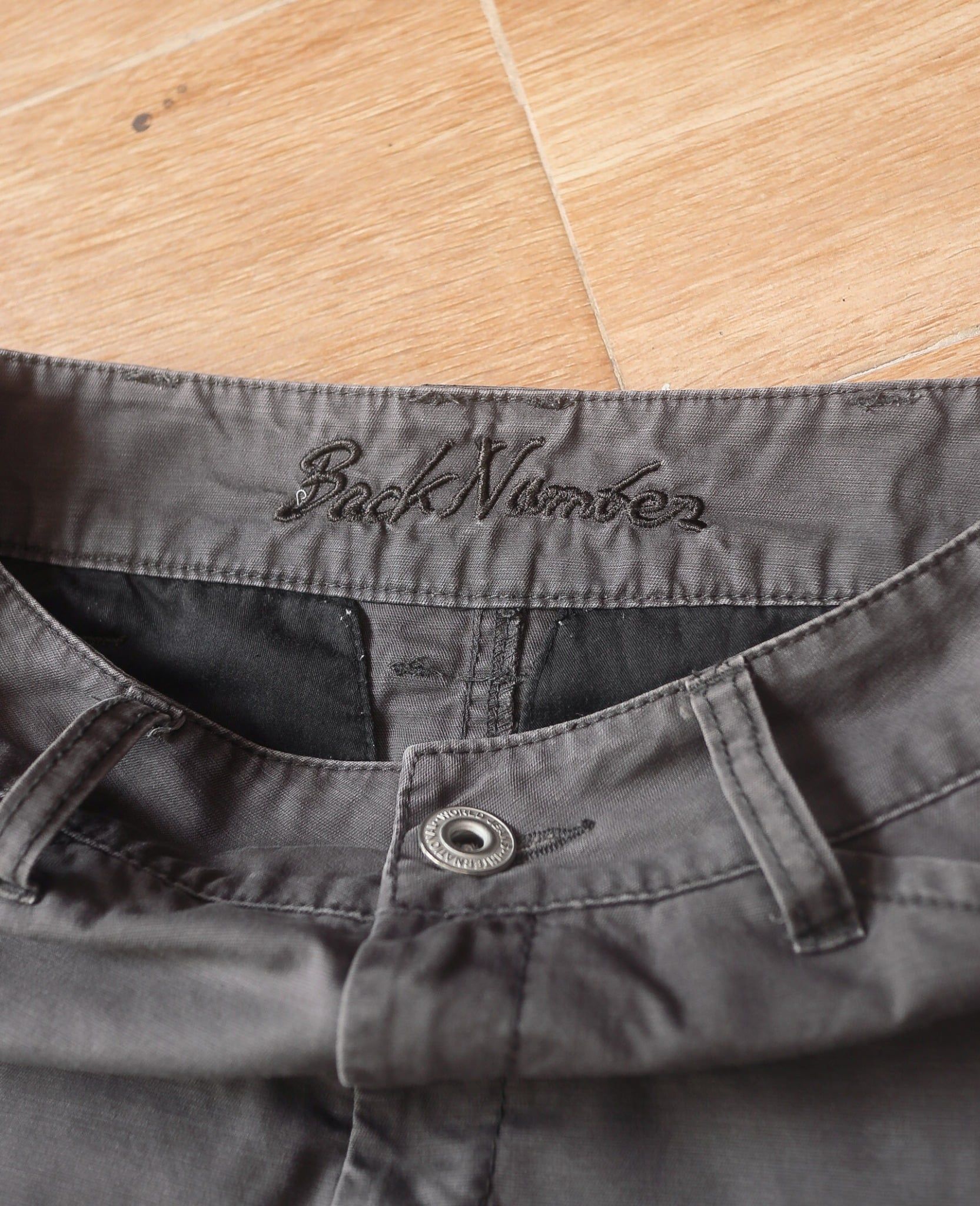  06.11.24 - VTG DENIM SKIRT SHORT - BACK NUMBER 