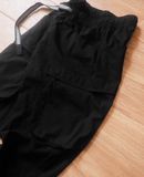  06.11.24 - VTG LIGHTWEIGHT CROPPED CARGO PANTS - MAC HOUSE RUN DENIM 