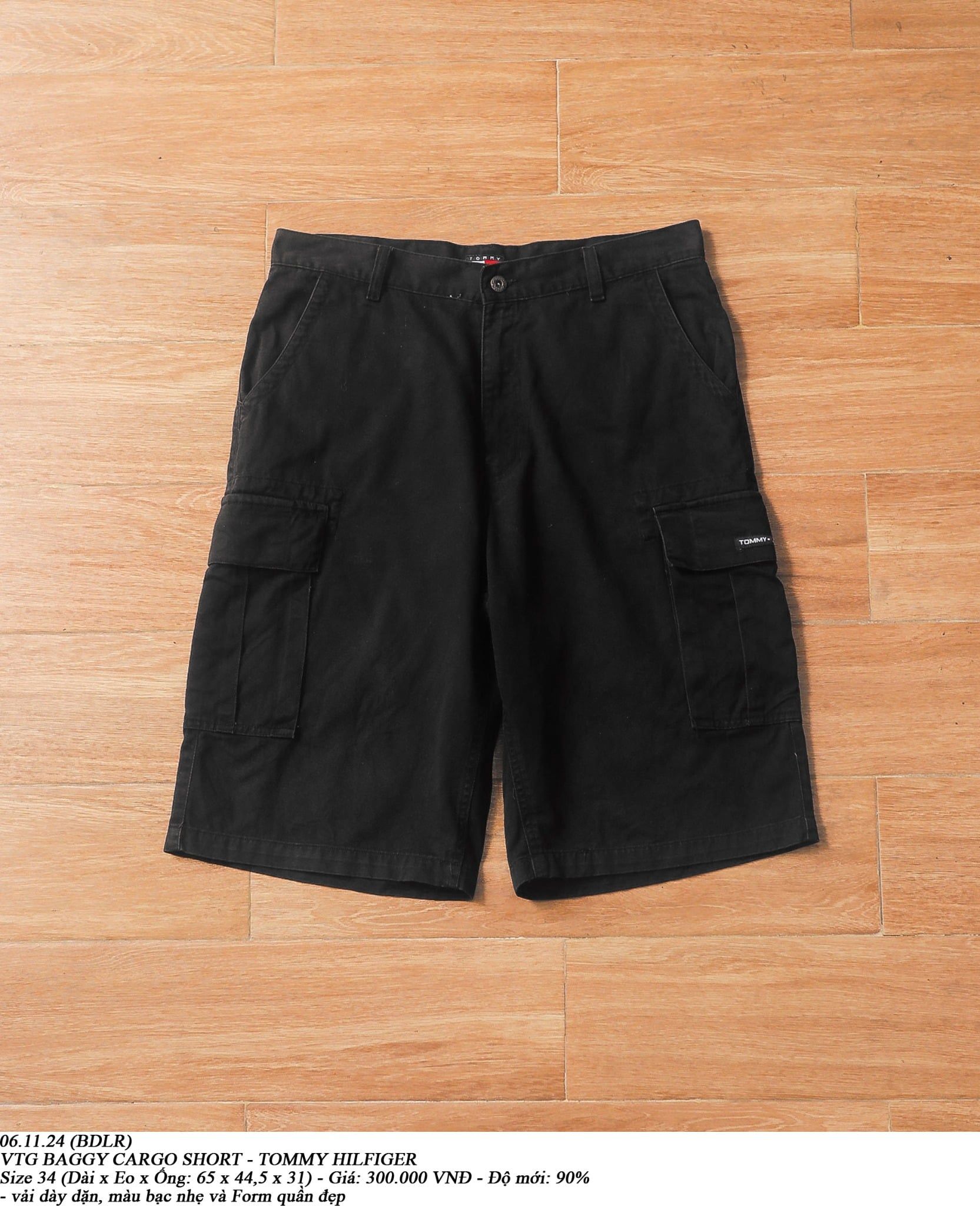  06.11.24 - VTG BAGGY CARGO SHORT - TOMMY HILFIGER 