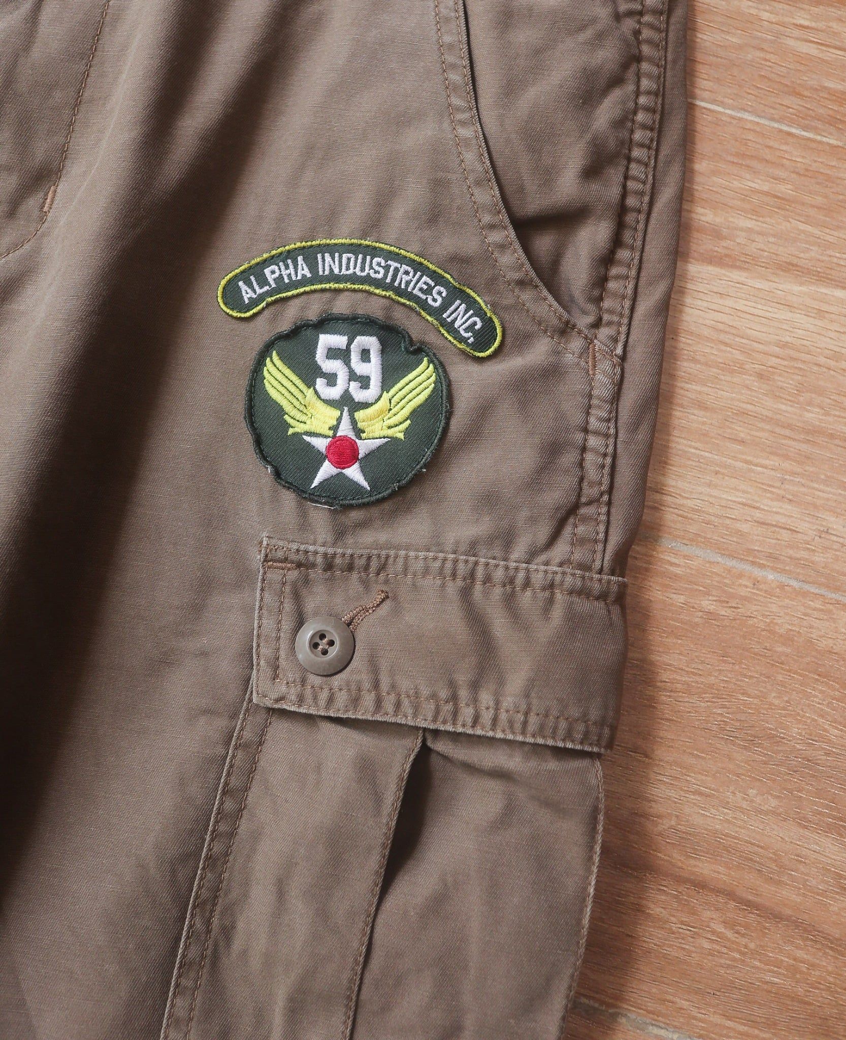  06.11.24 - VTG BAGGY CARGO SHORT - ALPHA INDUSTRIES 