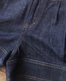  06.12.24 - VTG DENIM OVERALLS SHORT - BROWNIE BEE 