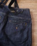  06.12.24 - VTG DENIM OVERALLS SHORT - BROWNIE BEE 