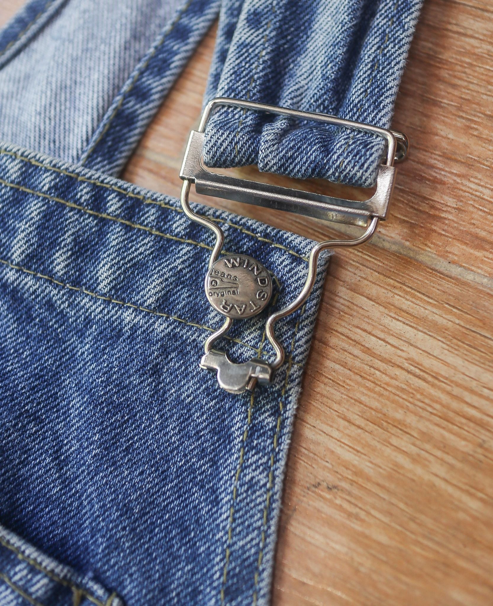  06.12.24 - VTG DENIM OVERALLS PANTS - WINSTAR 