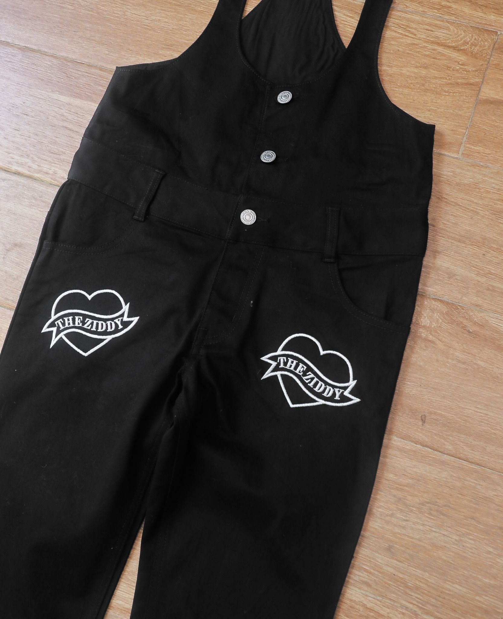  06.12.24 - VTG DENIM OVERALLS PANTS - ZIDDY 