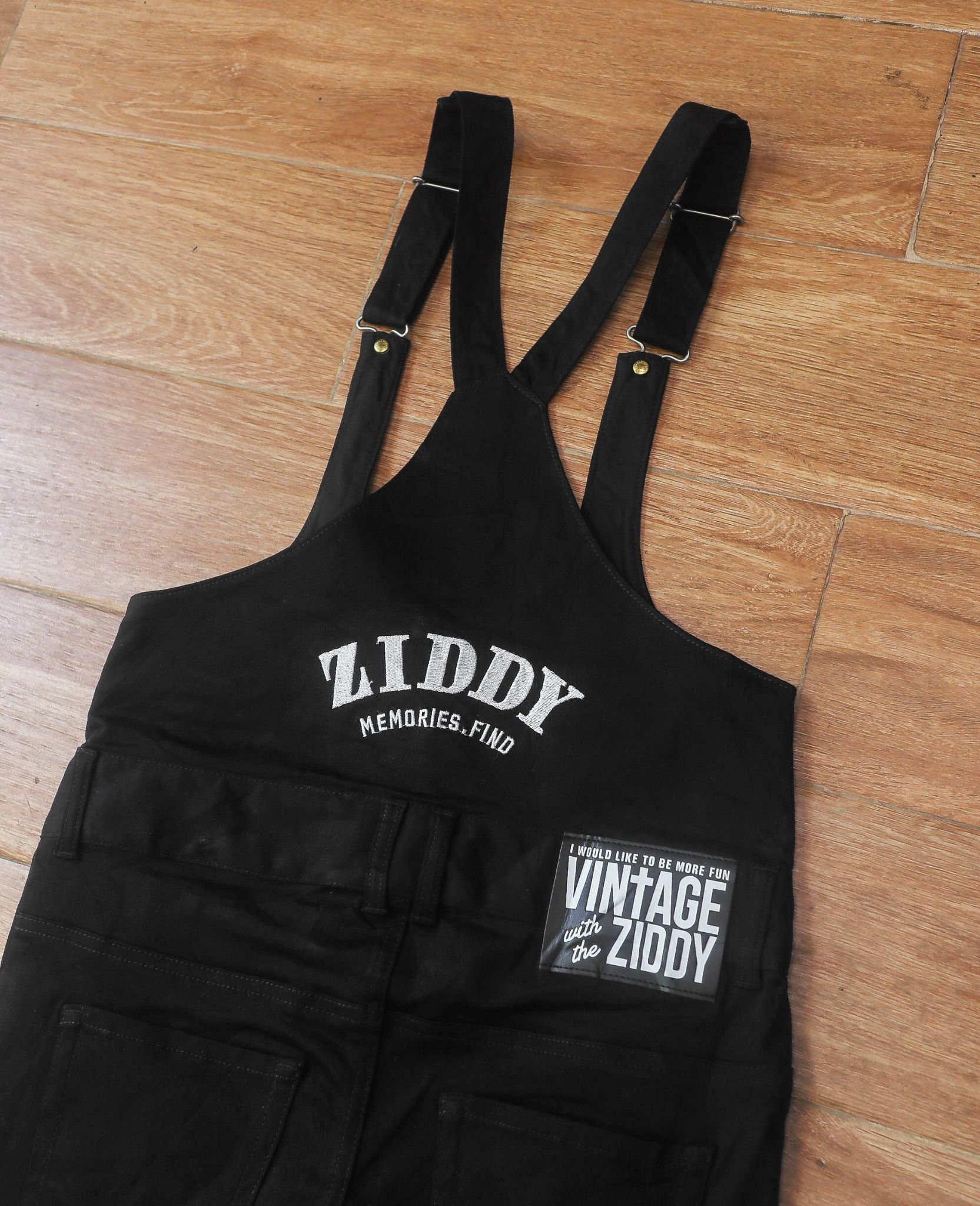  06.12.24 - VTG DENIM OVERALLS PANTS - ZIDDY 