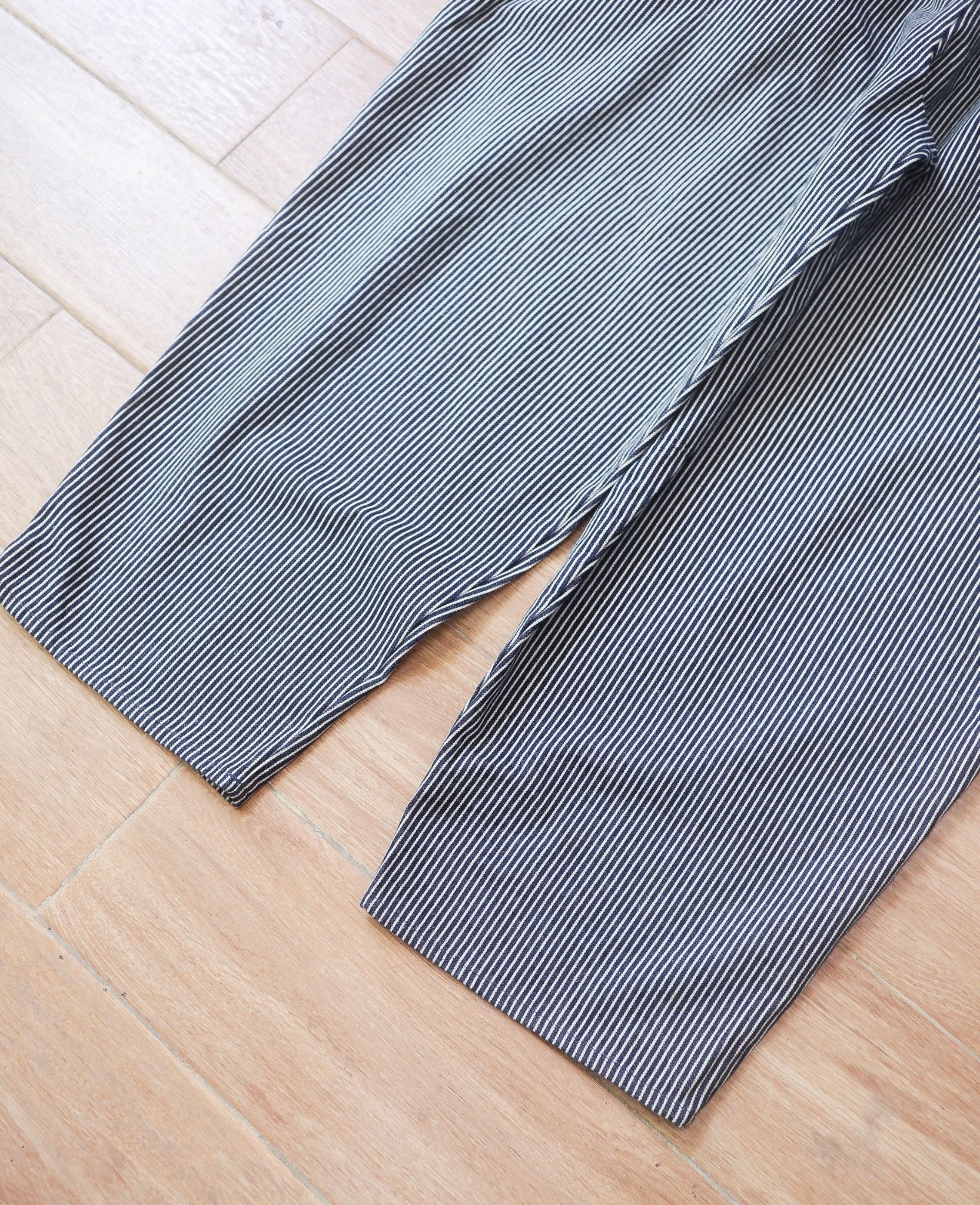  06.12.24 - VTG DENIM OVERALLS PANTS - SAND-GLASS 
