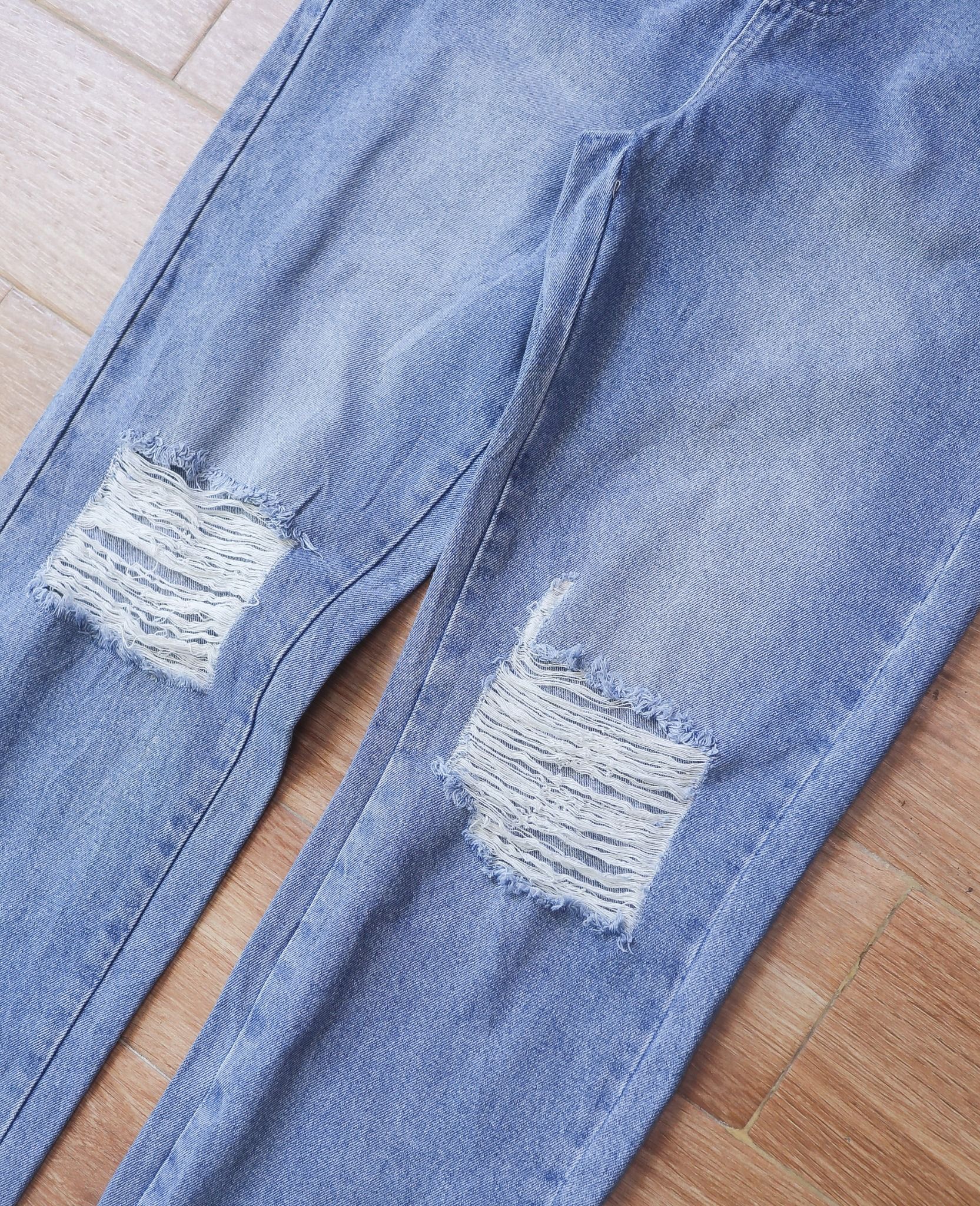  06.12.24 - VTG DENIM OVERALL PANTS - SHEIN 