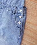  06.12.24 - VTG DENIM OVERALL PANTS - SHEIN 