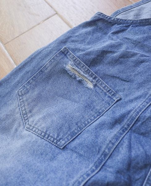  06.12.24 - VTG DENIM OVERALL PANTS - SHEIN 