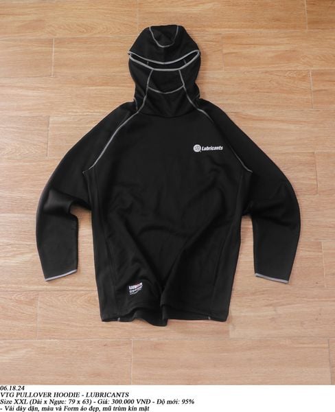  06.18.24 - VTG PULLOVER HOODIE - LUBRICANTS 