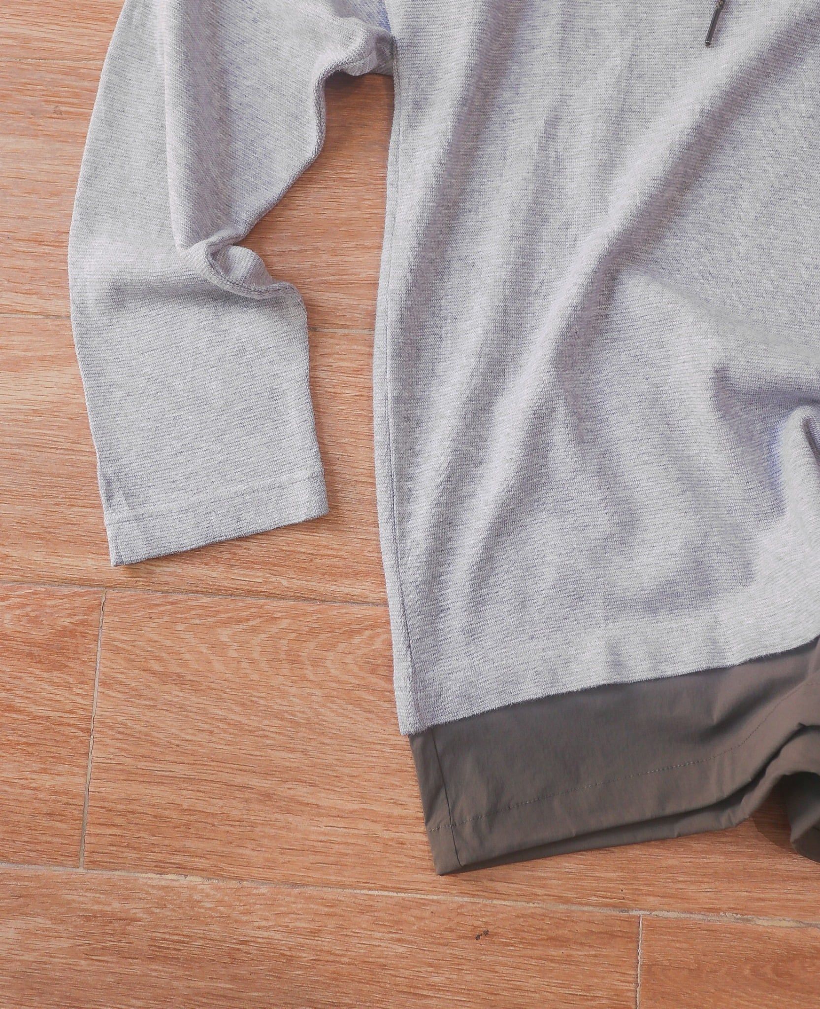  06.18.24 - VTG DOUBLE LAYER LONGSLEEVE SHIRT - GLOBAL WORK 