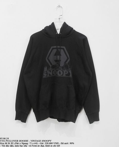  03.06.24 - VTG PULLOVER HOODIE - VINTAGE SNOOPY 